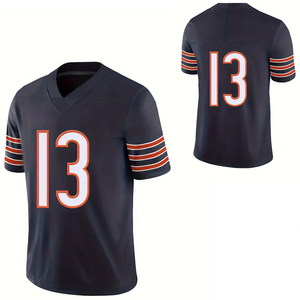 Jersey de Fútbol Americano OEM de Manga Corta, Secado Rápido, Transpirable, Ligero, Diseño Personalizable, MOQ Bajo de 50 Piezas - Product Image 6