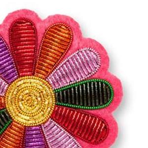 Nouvelle Arrivée Badges et Écussons de Luxe en Tissu Feutre Brodé de Paillettes et de Fil Métallique pour Blazer, Design Personnalisé pour Badges Métalliques - Product Image 4