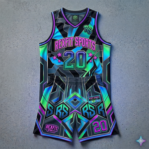 Tenues de basketball personnalisées, maillots brodés par sublimation, maillots de basketball universitaires, ensembles d'uniformes de basketball réversibles pour jeunes - Product Image 6