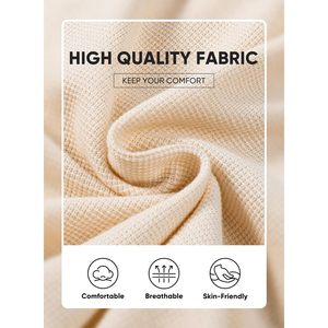 2025กางเกงลำลองขายาวสำหรับผู้ชาย, กางเกงวาฟเฟิลเอวยืดเชือกรูดและมีกระเป๋าเสื้อผ้ายิมนาสติก - Product Image 4