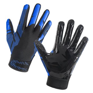 Gants de football américain personnalisés pour hommes, premium, antidérapants, haute adhérence, respirants - Product Image 2
