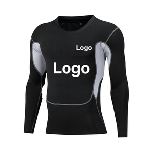 T-shirt de sport à manches courtes pour homme avec logo personnalisé, à séchage rapide, en polyester, pour le surf, la natation, le MMA, le BJJ, le Jiu Jitsu - Product Image 5