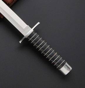 Couteau court mini en acier inoxydable style Tanto pour garçon, avec manche en Micarta, inspiré des anime japonais, idéal pour le bricolage (DIY) et la fabrication sur mesure (ODM), livraison gratuite au Royaume-Uni. - Product Image 2