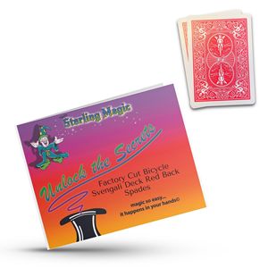 Cartas Svengali Cortadas en Fábrica para Trucos de Magia con Bicicleta, Elige Tu Carta y Color - Product Image 2