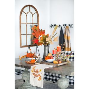 Juego de 6 Adornos de Calabaza '5x7' para Decoración de Halloween, Festividades de Cosecha, Otoño y Acción de Gracias - Product Image 6