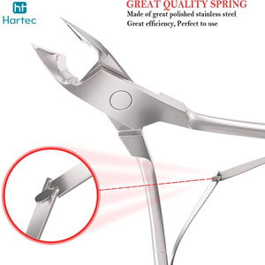 Coupe-cuticules en acier inoxydable durable à forte adhérence, ouverture large, lame tranchante, pour manucure et pédicure, soin des ongles des mains et des pieds - Product Image 6