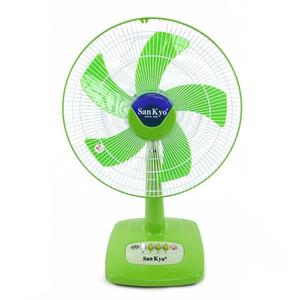 Premium Sankyo High Speed High-Performance 3-Speed Adjustable Height 5-Blade ABS Electric OEM ODM 16-Inch Pedestal <b>Table</b> Fan - Product Image 1
