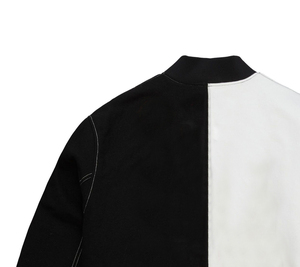 Vestes universitaires pour hommes de haute qualité, entièrement en laine, bicolores, style Letterman, avec broderie personnalisée, pour l'hiver - Product Image 4