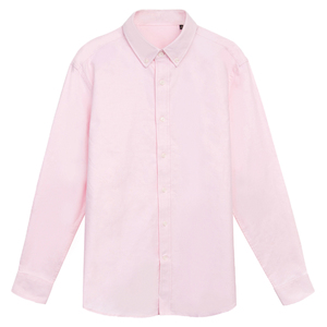 Camisa de Vestir para Mujer, 100% Algodón Popelina, Transpirable, Formal, para Oficina, con Botones, Manga Larga, Lisa/Estampada, con Logotipo Frontal - Product Image 2