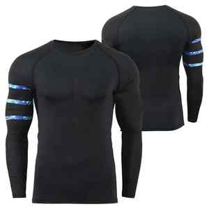 Rashguard pour homme, tendance, de qualité supérieure, personnalisable, nouvelle arrivée, respirant, service OEM. - Product Image 4