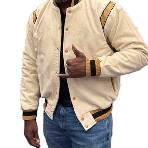 Chaqueta Universitaria Letterman de la Fraternidad APA para Hombre, de Lana y Cuero, con Bordado Personalizado y Cintas, Estilo Griego Universitario, OEM, Resistente al Viento - Product Image 2