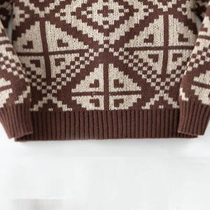 Cárdigans de Hombre con Patrón Sólido para Invierno, Ropa de Exterior Elegante, Cárdigans de Hombre con Etiqueta Privada Personalizada en Venta - Product Image 6