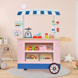 Adorabile Set Giocattolo Carrello della Spesa con Bilancia e Macchina POS Inclusi - Product Image 1