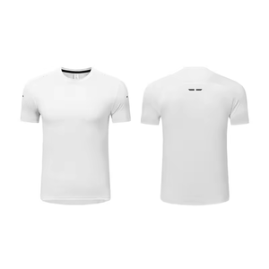 Camiseta Deportiva de Secado Rápido para Hombre, Personalizada al por Mayor, Cuello Redondo sin Costuras, Ligera, Microelástica, para Correr al Aire Libre, Maratón - Product Image 5