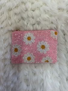 Handcrafted Beaded Coin <b>Purse</b> Pouch Preppy Beaded Bag, <b>Cute</b> - Product Image 3