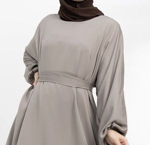 2026 Hot sale Kaftan Abaya Handmade Turkish Floor Length Long Sleeve Soft Breathable Fabric Loose Fit Casual Party Wear - Product Image 6