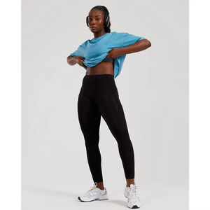 Vestido Camiseta al por Mayor de Calidad Premium, Transpirable y Ligero para Mujer, Camisetas Nuevas, Ajustadas, de Manga Corta, Lisas - Product Image 3