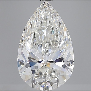 Diamant en forme de poire cultivé en laboratoire certifié IGI, 15,09 carats, qualité VVS2, diamants en vrac - Product Image 1