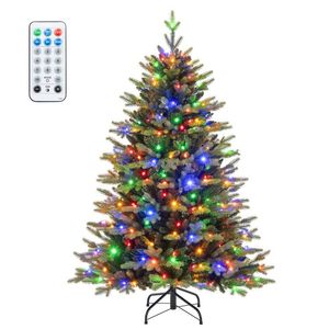 Albero di Natale Artificiale da 1,5 Metri con 11 Modalità di Illuminazione e Design Pieghevole, Controllabile a Distanza - Product Image 3