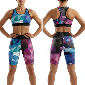 Shorts de compression athlétiques à séchage rapide pour le yoga, le fitness, la course à pied et le cyclisme – Leggings d'entraînement extensibles et respirants - Product Image 3