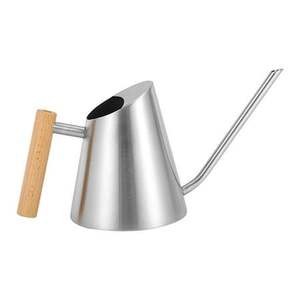 Arrosoir élégant jaune moutarde avec long bec verseur et poignée courbée, idéal pour l'entretien des plantes d'intérieur et d'extérieur, durable - Product Image 5