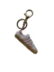 Porte-clés brodé fait main, magnifique, nouveau design chiot, perles, mini porte-clés d'Inde, style classique, par MULTI CRAFT - Product Image 6