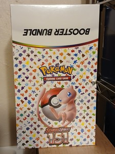 Stock US - Pokémon Écarlate et Violet 151 SV3.5 - Coffret de boosters - Étui de présentation scellé - Neuf - Product Image 1