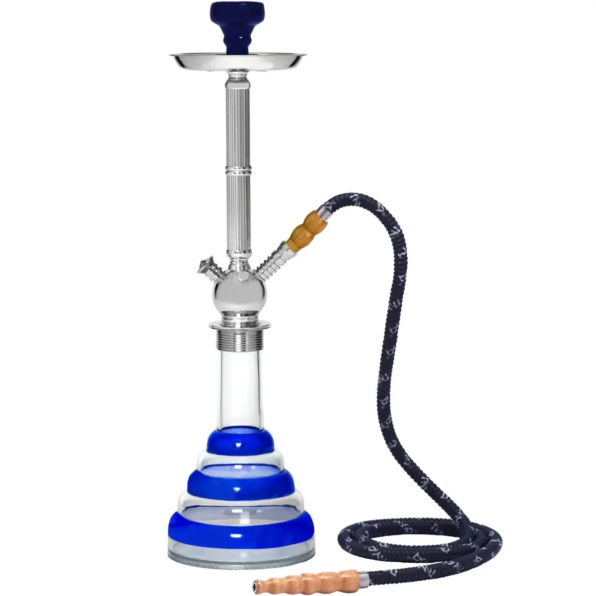 Smoking Europe Hot Selling Factory Direct Deluxe Aluminum Material New Style Hookah With High Quality Vase