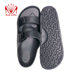 Sandalias de confort de doble tira moldeadas en EVA de alta densidad, fabricante OEM de sandalias EVA para compradores internacionales de gran volumen. - Product Image 3