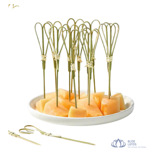 [HOT SELLING] Eco-Friendly <b>Bamboo</b> <b>Skewers</b> Pellet BBQ Paddle Sticks for Grilling Meat Fruit Appetizer Party Supply Vietnam - Product Image 1