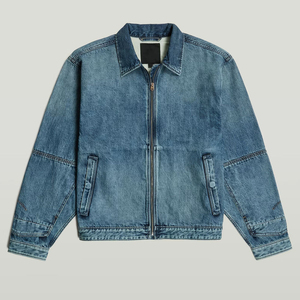 Chaqueta de Mezclilla para Hombre, Diseño Moderno, Color Sólido, Ajuste Personalizado, Marca Estilosa, Chaqueta de Jeans para Hombre - Product Image 6