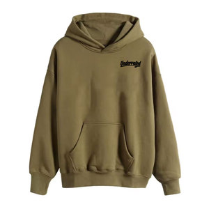 Sweat-shirts à capuche amples pour hommes, coupe oversize, en coton épais, vêtements décontractés de style urbain, design personnalisé, fournisseur pour commandes en gros - Product Image 1