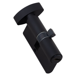 Cylindre de serrure en laiton à bouton unique, moderne, durable, insonorisé, installation facile, accessoires de quincaillerie de sécurité pour porte - Product Image 5