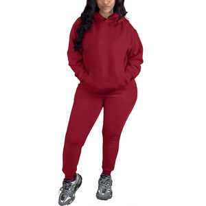 Trajes Deportivos Casuales de Invierno para Mujer, Personalizados, al Por Mayor, de Alta Calidad, 100% Algodón, para Correr y Entrenar - Product Image 3