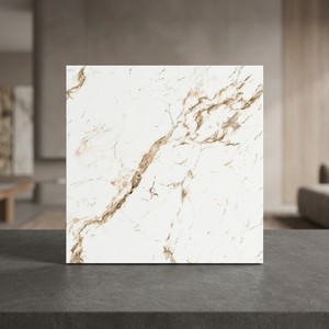 Azulejos de Porcelana Pulida Vistaar Vision Satuario 600x600mm, Diseño de Mármol Brillante, Antideslizantes, Resistentes al Ácido, Gran Venta - Product Image 3