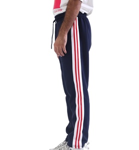 Men's Customized Sports Pants <b>Joggers</b> New Arrival Summer Street Wear <b>Slim</b> Fit Side Stripe Sweatpants Mid Waist 100% Cotton - Product Image 6