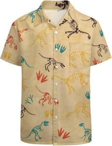 Camisa tropical de verano para hombre, manga corta, estampado floral hawaiano, informal, con botones, colorida, para vacaciones, camisa de verano para hombre - Product Image 3