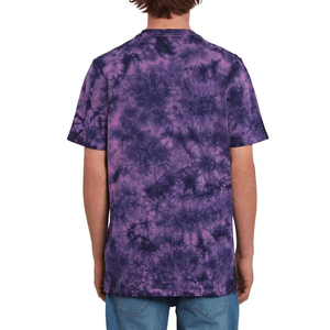 Camiseta con Efecto Ácido para Hombre, Camisetas Tie Dye de Alta Calidad, Camiseta Lisa de Algodón para Hombre, Ropa Casual, Precio al por Mayor - Product Image 2