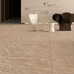 Azulejos de porcelana de alta calidad con grabado de vetas, formato grande de 600x1200, para revestimiento de paredes en edificios comerciales y proyectos hoteleros. - Product Image 1