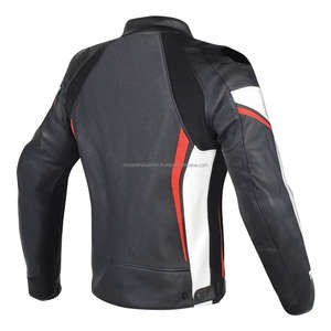Chaqueta de Motociclismo de Cuero para Hombre, Resistente al Viento, Talla Grande, Ropa Deportiva, Equipo de Protección - Product Image 4