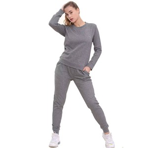 Autumn <b>Women</b> Tracksuit Slim Bodycon Pants Sets Fashion Flared Pants Set Long Sleeve Crop Tops <b>Jacket</b> Pant Suit For <b>Women</b> - Product Image 1