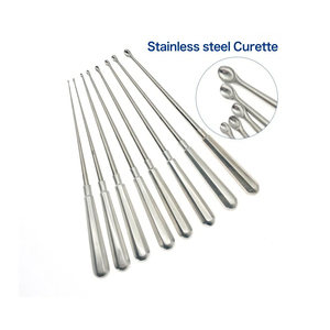 Curette osseuse en acier inoxydable, cuillère à os, instrument chirurgical orthopédique, grattoir osseux, outil de chirurgie traumatique, qualité allemande - Product Image 3