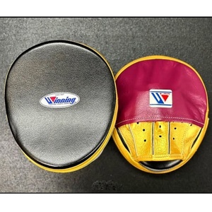 OEM, conception personnalisée, coussinets de frappe incurvés imprimés, équipement d'entraînement professionnel, Twins, produits de boxe en cuir véritable - Product Image 1