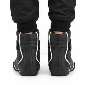 Zapatos de Carreras de Karting Premium para Tobillo, Diseño Ligero, Parte Superior de Cuero Genuino, Ajuste Cómodo, Agarre Fuerte, Práctica en Pista, Competición - Product Image 6