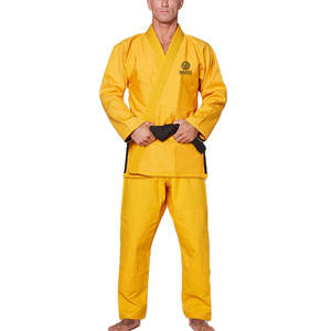 Uniforme de Jiu Jitsu Deportivo Cómodo y de Alta Calidad, 100% Algodón Transpirable y Ligero con Logotipo Frontal para Artes Marciales - Product Image 1