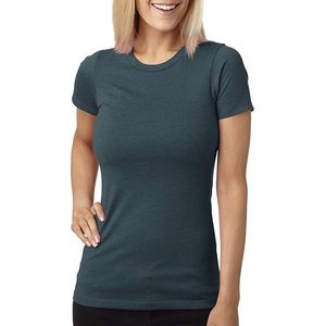Camiseta Básica Versátil para Mujer, Varios Colores, Venta al por Mayor de Fábrica, Preencogida, Antipilling, Silueta Larga - Product Image 2