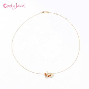 CL สร้อยคอเงินแท้ 925 ลายผึ้งจี้เครื่องประดับชั้นดีของผู้หญิง - Product Image 2