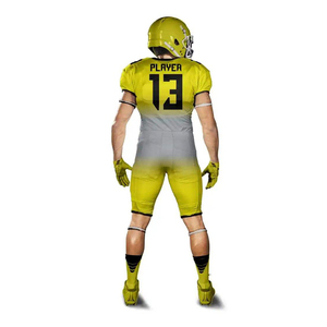 Conception de logo personnalisé, uniformes d'équipe de football américain avec vêtements de sport respirants 100% polyester, uniforme de football américain fabriqué par GSI - Product Image 6