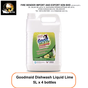 Goodmaid Bio Degradable Eco Friendly Dishwash <b>Liquid</b> 5 litre Lime Malaysia Made Bulk Purchase International Export Market - Product Image 2