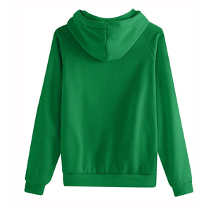 Women's Thick Cotton/<b>Polyester</b> Two-Piece Tracksuit Quick Dry Pullover Hoodies Set Plus Size Blank Jogging Plain Women Tracksuits - Product Image 4